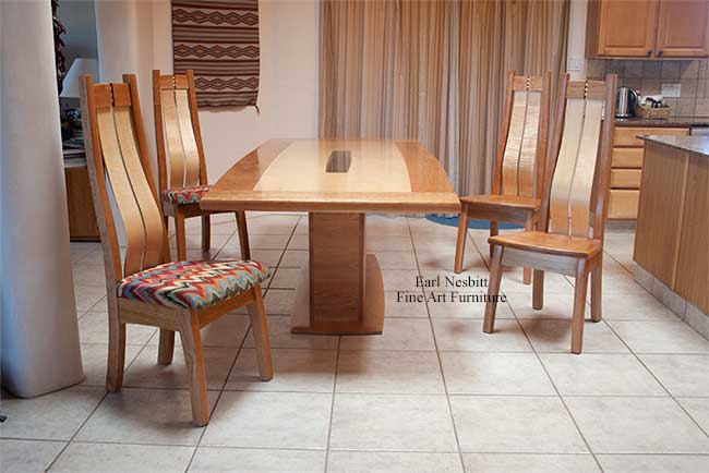 dining table with 4 chairs
